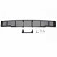 Stainless Steel Black Bar Design Bumper Grille Inserts <br> 15-17 Ford F-150