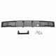 Black Bar Design w/ Heater Plug Bumper Grille Inserts <br> 15-17 Ford F-150