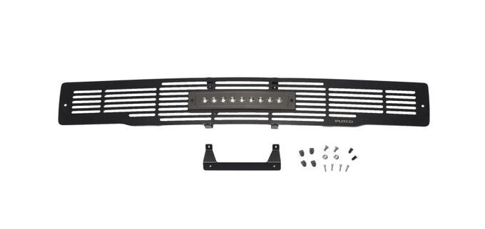 Bumper Grille Inserts w/10in Luminix Light Bar <br> 15-17 Ford F-150