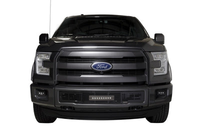 Bumper Grille Inserts w/10in Luminix Light Bar <br> 15-17 Ford F-150