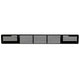 Black Bumper Grille Inserts <br> 18-20 Ford F-150