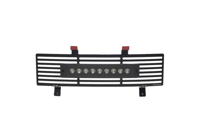 Bumper Grille Inserts w/ 10in Luminix Light Ba <br> 11-16 Ford F-250 F-350