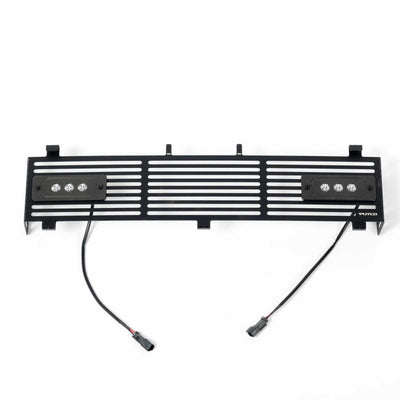 Bumper Grille Inserts w/ Qty 2 - 6in Light bars <br> 11-16 Ford F-250 F-350