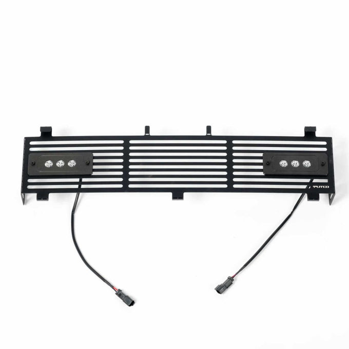 Bumper Grille Inserts w/ Qty 2 - 6in Light bars <br> 11-16 Ford F-250 F-350