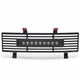 Bumper Grille Inserts w/ 10in Luminix Light Ba <br> 11-16 Ford F-250 F-350