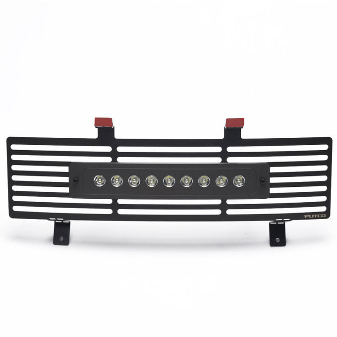 Bumper Grille Inserts w/ 10in Luminix Light Ba <br> 11-16 Ford F-250 F-350