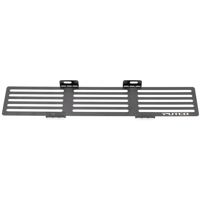 Black Powdercoated Hex Shield Design Grille <br> 23-24 Ford F-350 F-250