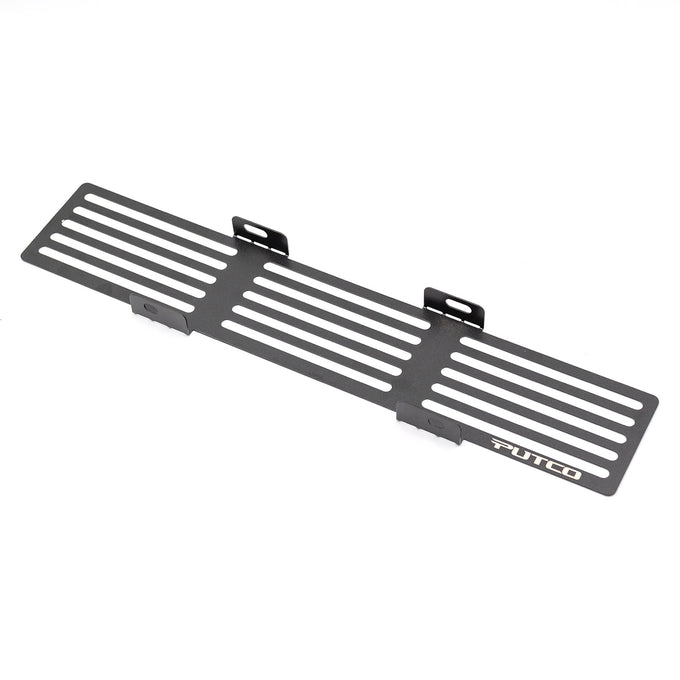 Black Powdercoated Hex Shield Design Grille <br> 23-24 Ford F-350 F-250
