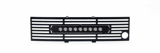 Bumper Grille Insert w/ 10in Luminix Light Bar <br> 11-14 Ford F-150