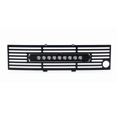 Bumper Grille Insert w/ 10in Luminix Light Bar <br> 11-14 Ford F-150