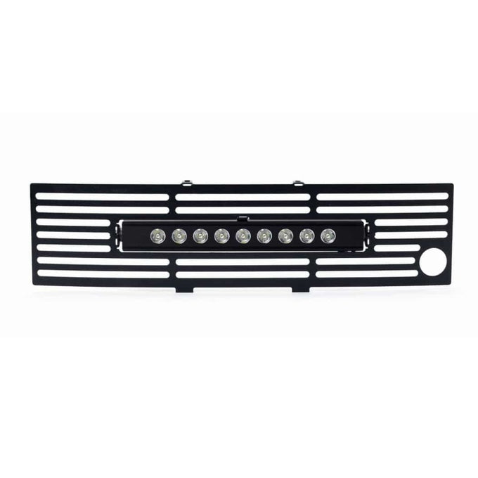 Bumper Grille Insert w/ 10in Luminix Light Bar <br> 11-14 Ford F-150