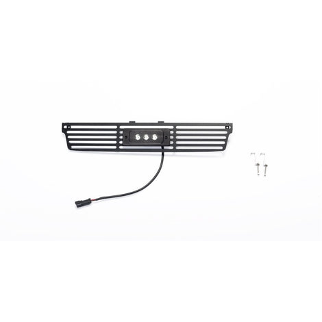 Bumper Grille Insert w/ Flush 6in Luminix Light Bar <br> 15-19 GMC Sierra 1500 2500 3500 HD