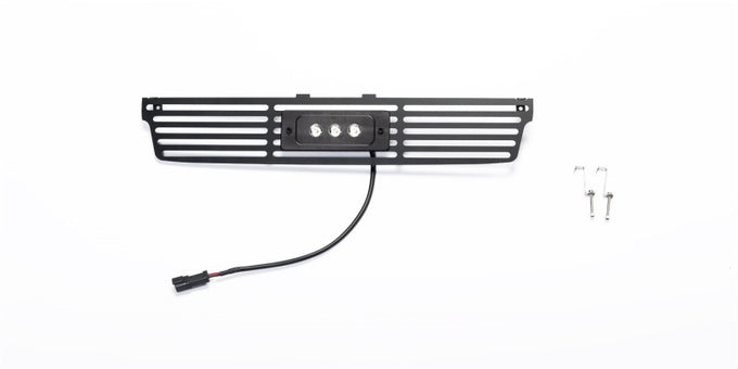 Bumper Grille Insert w/ Flush 6in Luminix Light Bar <br> 15-19 GMC Sierra 1500 2500 3500 HD