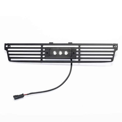 Bumper Grille Insert w/ Flush 6in Luminix Light Bar <br> 15-19 GMC Sierra 1500 2500 3500 HD