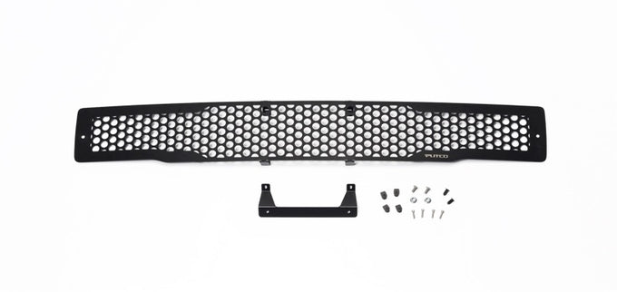 Black Punch Design Bumper Grille Inserts <br> 15-17 Ford F-150