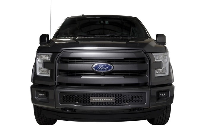 Bumper Grille Inserts w/ 10in Luminix Light bar <br> 15-17 Ford F-150
