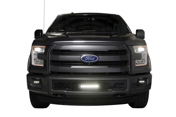 Bumper Grille Inserts w/ 10in Luminix Light bar <br> 15-17 Ford F-150