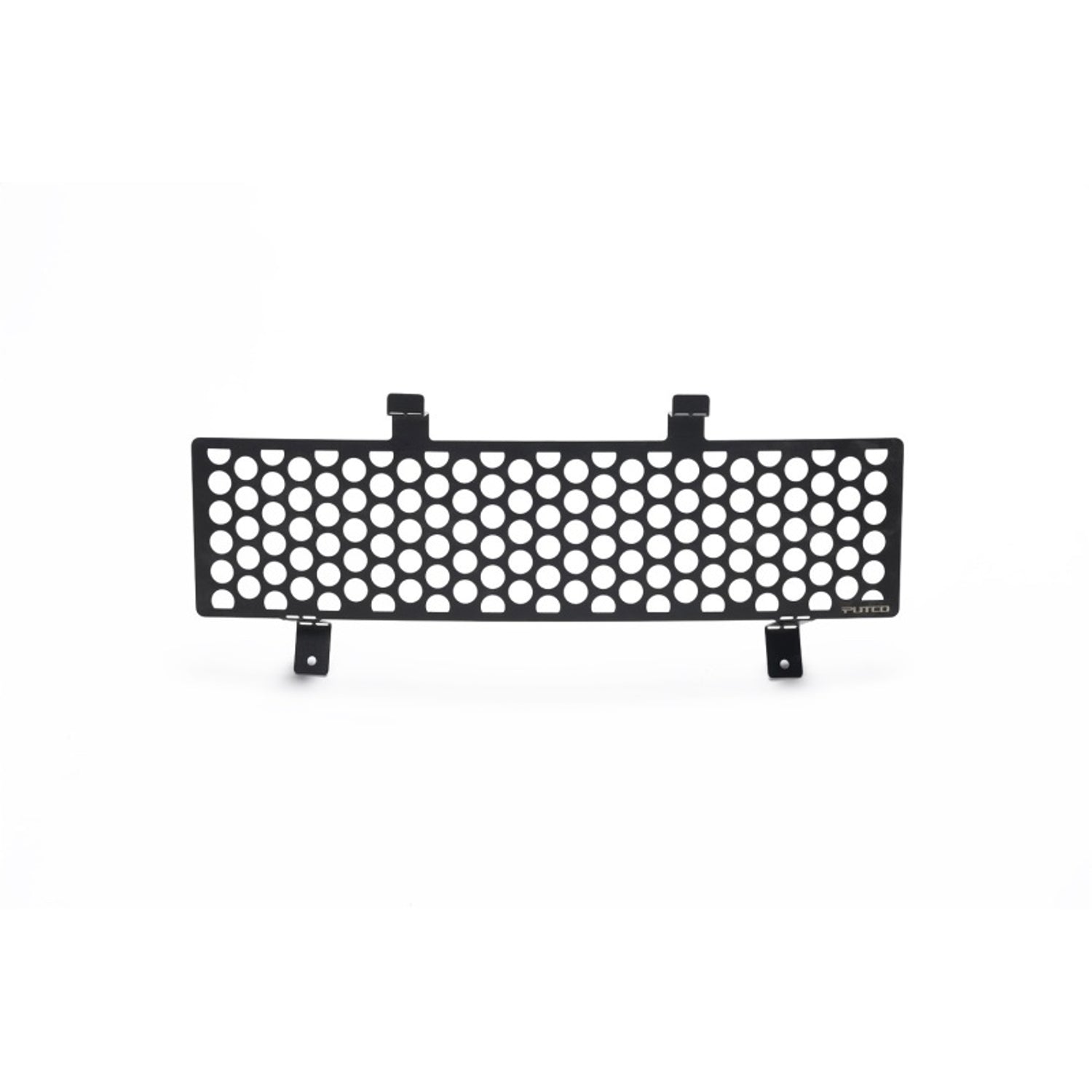 Stainless Steel Black Punch Design Bumper Grille <br> 11-16 Ford F-250 F-350
