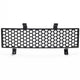 Stainless Steel Black Punch Design Bumper Grille <br> 11-16 Ford F-250 F-350