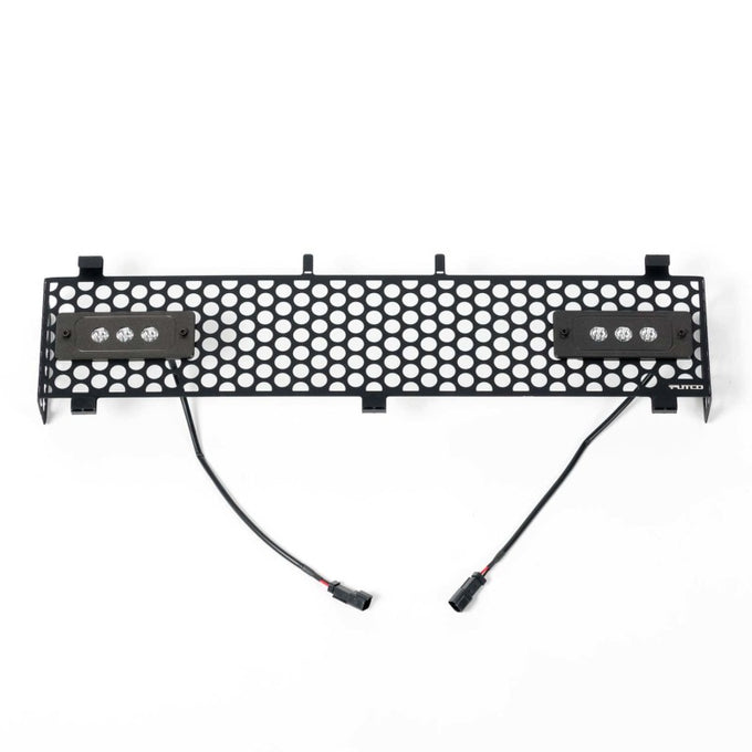Bumper Grille Inserts w/ Qty 2 - 6in Light bars <br> 11-16 Ford F-250 F-350