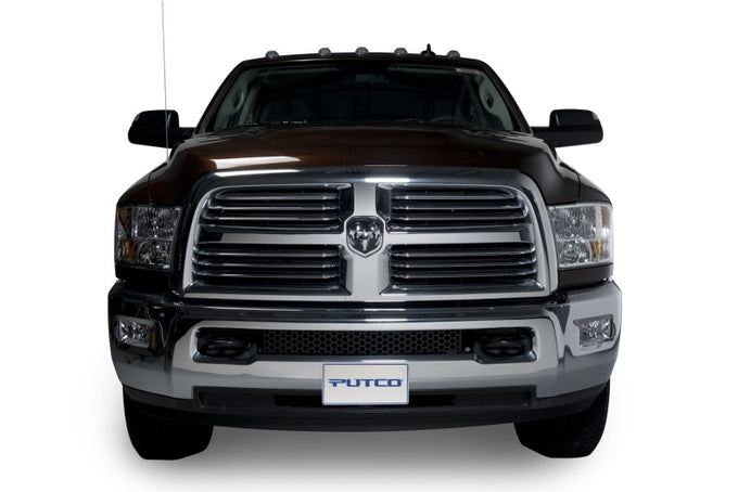 Black Bumper Grille Inserts <br> 11-19 Dodge Ram 1500 2500 3500
