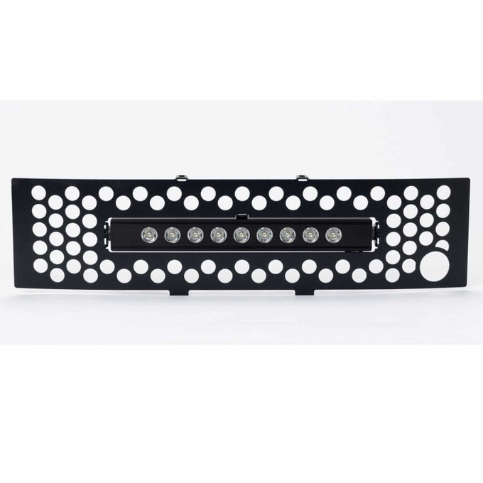 Bumper Grille Insert w/ 10in Luminix Light Bar <br> 11-14 Ford F-150