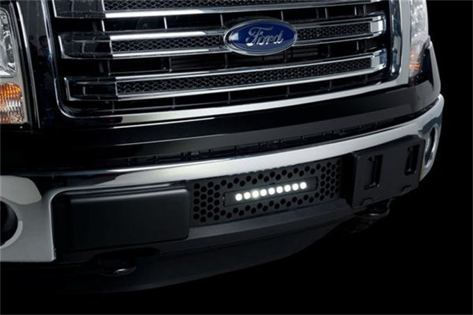 Bumper Grille Insert w/ 10in Luminix Light Bar <br> 11-14 Ford F-150