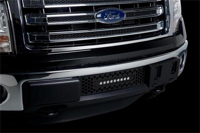 Bumper Grille Insert w/ 10in Luminix Light Bar <br> 11-14 Ford F-150