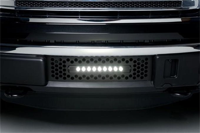 Bumper Grille Insert w/ 10in Luminix Light Bar <br> 11-14 Ford F-150