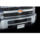 Black Punch Design Bumper Grille Bumper Grille <br> 15-19 Chevy Silverado, GMC Sierra 2500 3500 HD