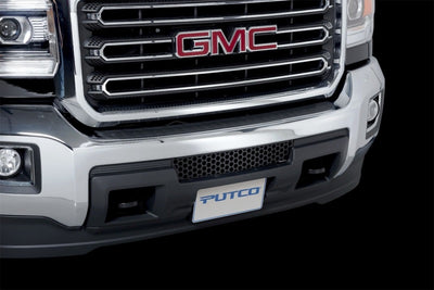 Black Punch Design Bumper Grille Bumper Grille Inserts <br> 15-19 GMC Sierra 2500 3500 HD