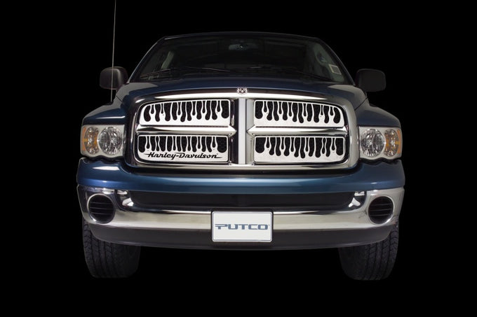 Flaming Inferno Stainless Steel Grille <br> 99-00 Chevy Silverado 1500
