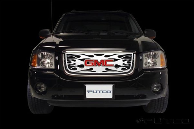 Stainless Steel Grille w/ Logo CutOut <br> 02-09 GMC Envoy