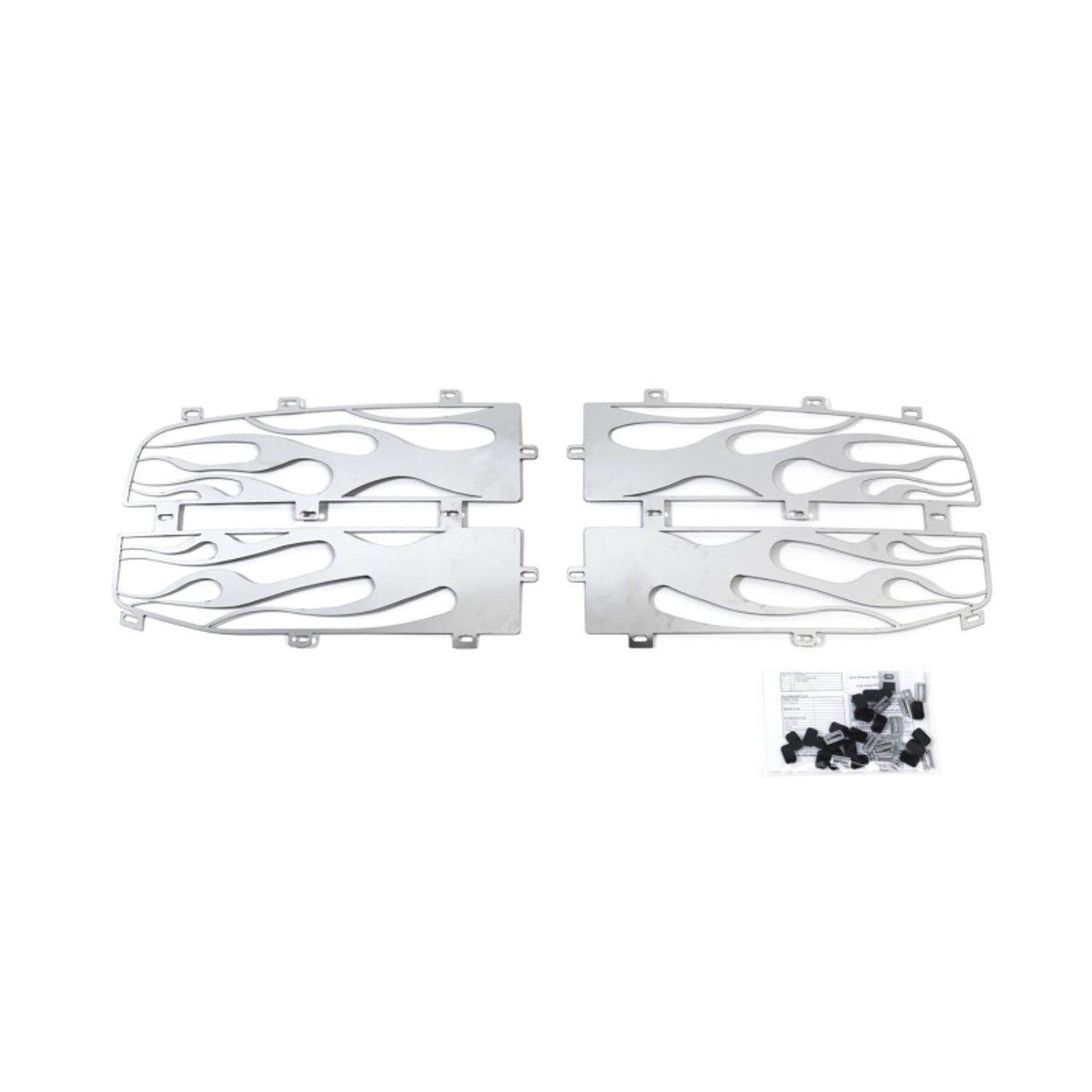 Flaming Inferno Stainless Steel Grille <br> 06-08 Dodge Ram 1500 2500 3500