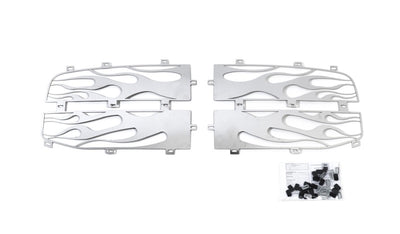 Flaming Inferno Stainless Steel Grille <br> 06-08 Dodge Ram 1500 2500 3500