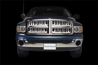 Flaming Inferno Stainless Steel Grille <br> 07-13 Chevy Silverado 150
