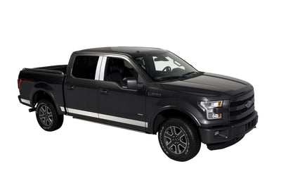 6.5ft Bed Locker Side Rails <br> 15-22 Ford F-150