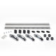 6.7ft Bed Locker Side Rails <br> 16-24 Nissan TITAN