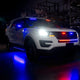 18In. Blue / White E-Blades Light Bars <br> Universal