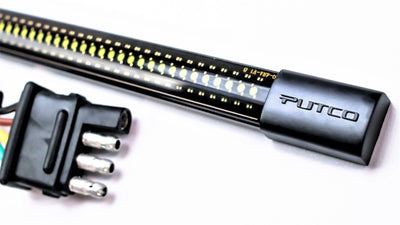 60in Red Blade LED Tailgate Light Bar <br> 18-25 Jeep Wrangler JK, Ram 1500