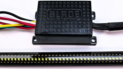 60in Red Blade LED Tailgate Light Bar <br> 18-25 Jeep Wrangler JK, Ram 1500