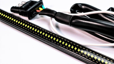 60in Red Blade LED Tailgate Light Bar <br> 18-25 Jeep Wrangler JK, Ram 1500