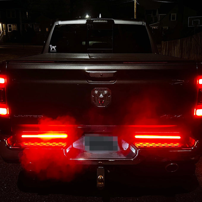 18in Split Red Light Blade Direct Fit Kit Red/White <br> Universal