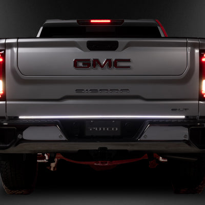 60in. Red Blade Kit Tailgate Bars <br> 24-25 Chevy Silverado, GMC Sierra 2500 3500 HD