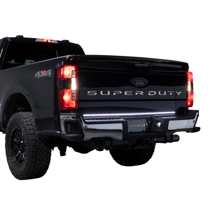 60in. Red Blade Kit Tailgate Bars w/ LED Taillamps <br> 23-24 Ford F-350 F-250