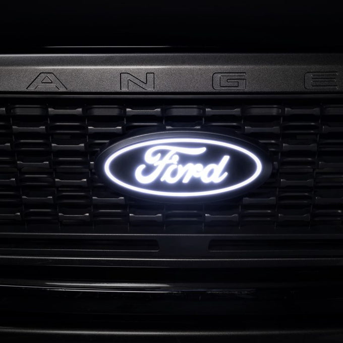Front Emblem Luminix Ford Led Grille Emblems <br> 19-24 Ford Ranger
