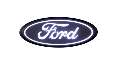 Front Luminix Ford LED Emblem <br> 11-24 Ford F-250 F-350 F-450 Super Duty