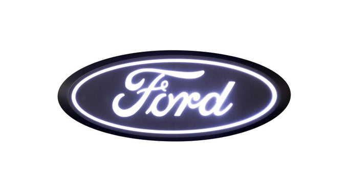 Front Luminix Ford LED Emblem <br> 11-24 Ford F-250 F-350 F-450 Super Duty