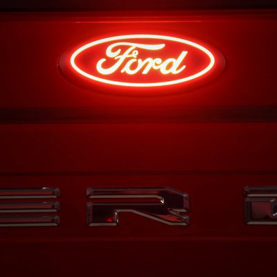 Rear Luminix Ford LED Emblem <br> 20-24 Ford F-350 F-250 F-450 Super Duty