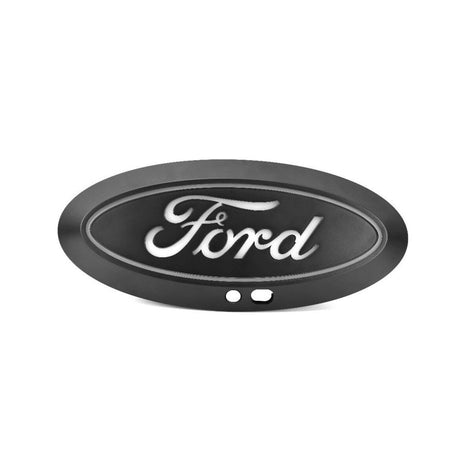 Front Luminix Ford LED Emblem w/ Camera CutOut <br> 17-19 Ford F-250 F-350 F-450 Super Duty
